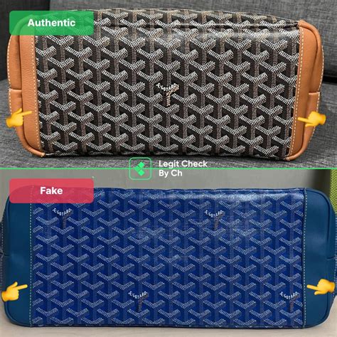 goyard bags online fake|real vs fake goyard bag.